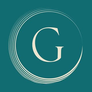 Grover's logo — teal G monogram